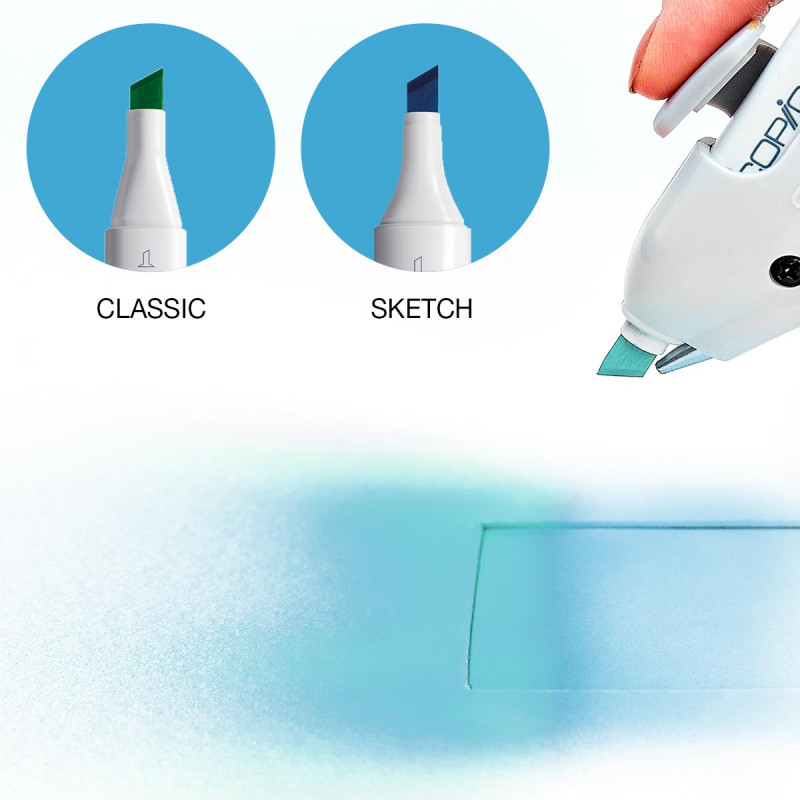 For airbrush effects, Copic Airbrush set - COPIC Official Website