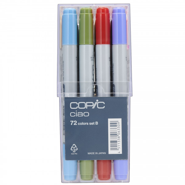 Copic Ciao Set B, 72 Stk. | COPIC Onlineshop