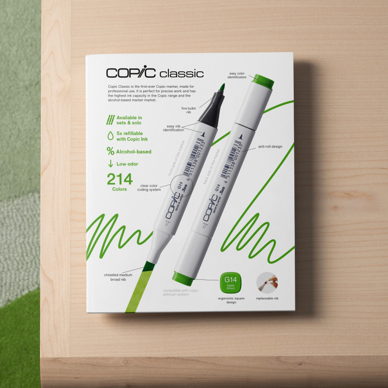 Copic Classic catalogue