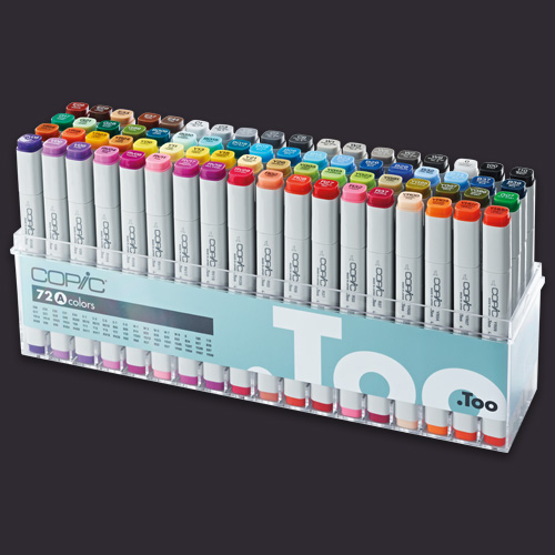 Copic classic 72色セットA Amazon.com: Copic Classic, Alcohol markers, 72 Color Set A