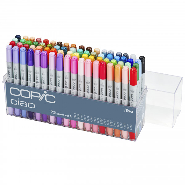 Copic Ciao Set A, 72 Stk. | COPIC Onlineshop