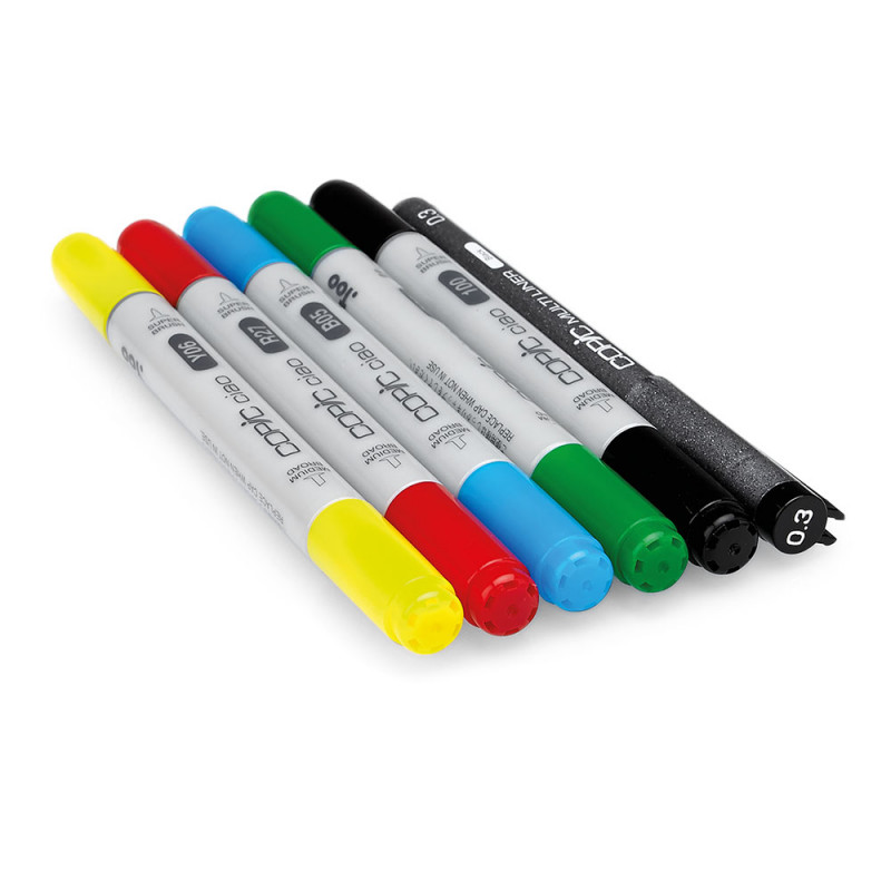 Copic 5+1 Brights