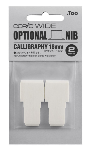 Copic Wide replacement nib, Calligraphy, 2 pcs