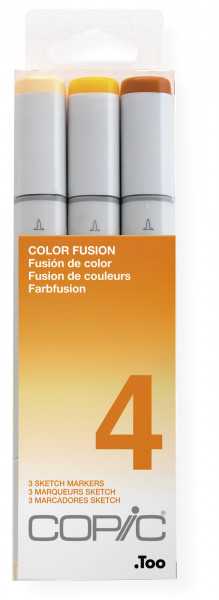 Copic Sketch Set "Color Fusion 4", 3 Stück
