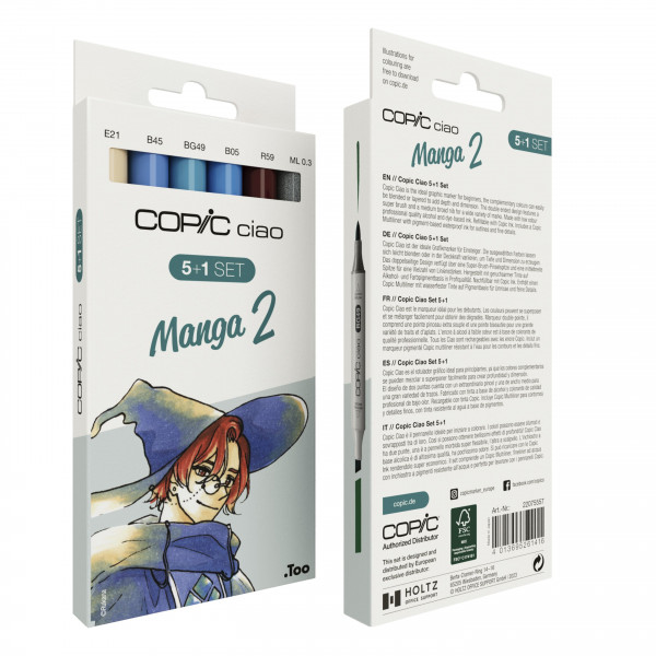 COPiC ciao 55本セット　(まとめ売りのみ) Copic Ciao 