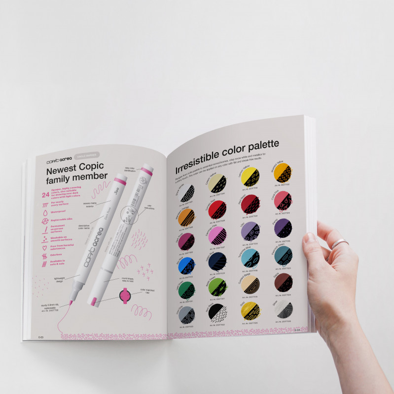 Copic acrea catalogue