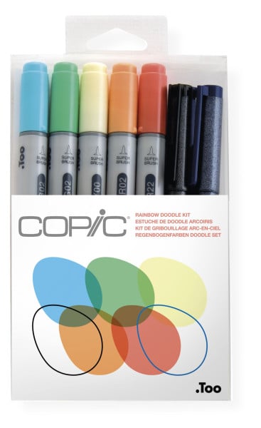 Copic Ciao Rainbow Doodle kit