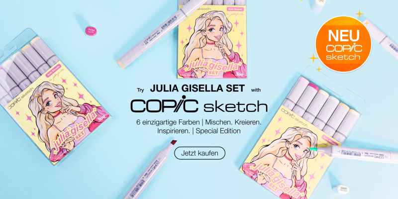 Copic Sketch Julia Gisella Set