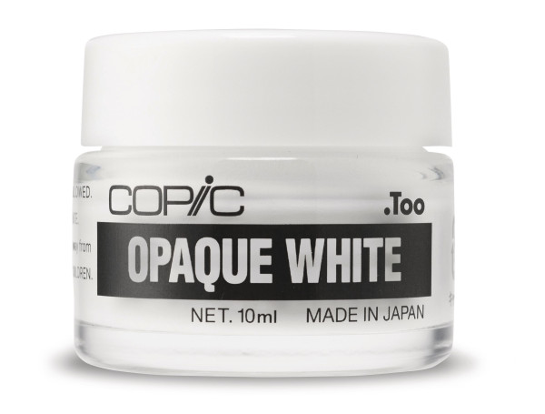 Copic Opaque White in the tigel, 10ml