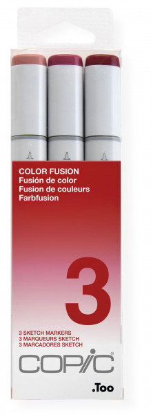 Copic Sketch Set "Color Fusion 3", 3 Stück
