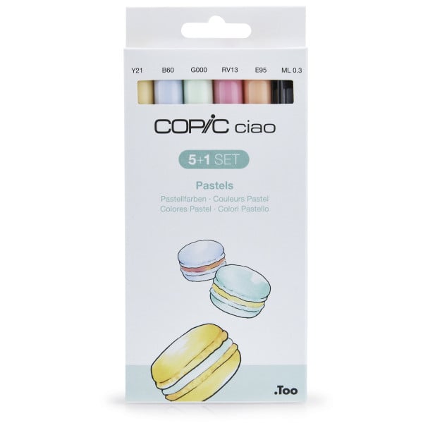 Copic Ciao "5+1"-Set Pastellfarben