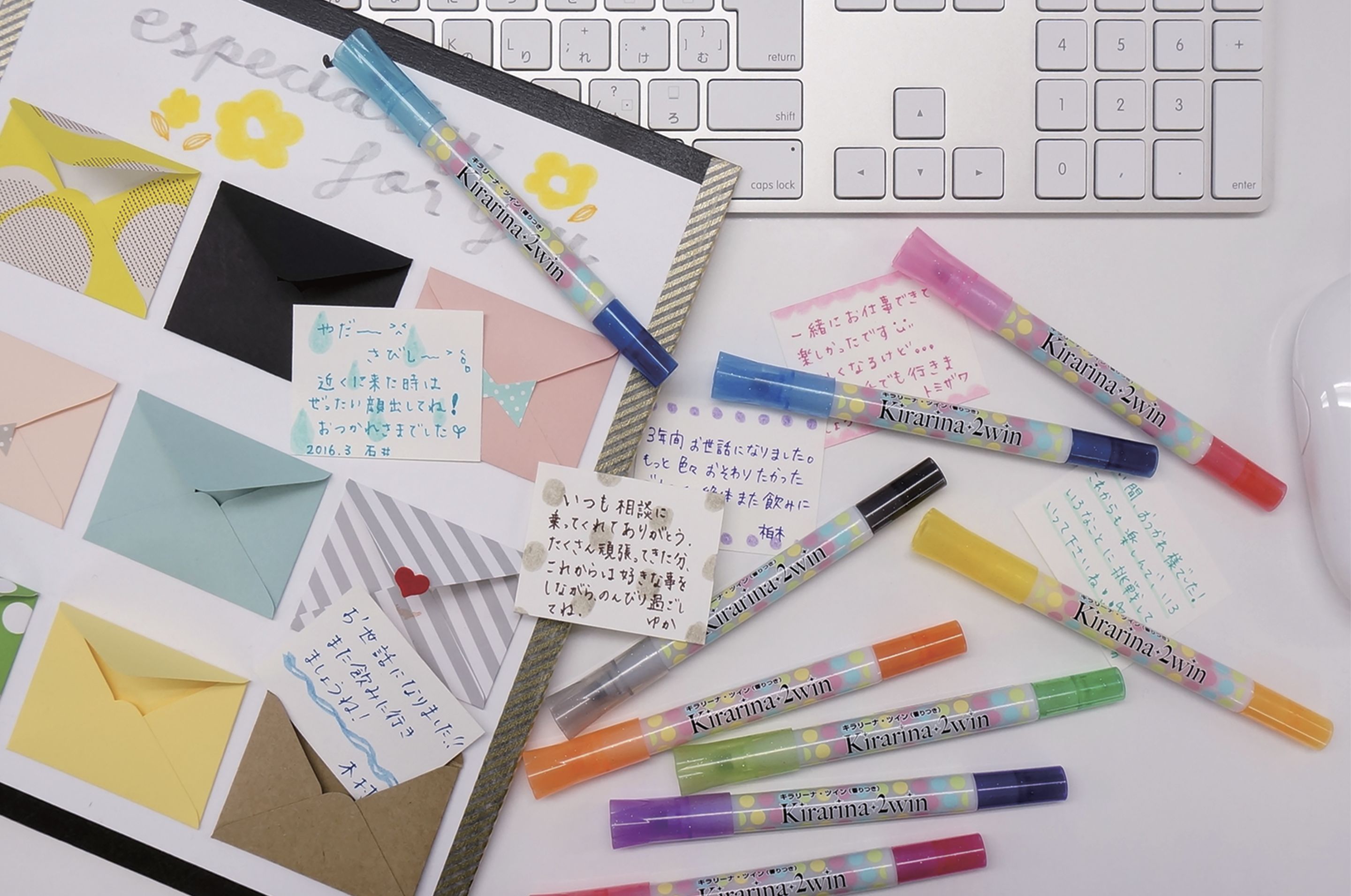 All Kirarina 2win Scented Water-Based Markers List