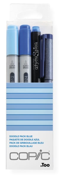 Copic Ciao Doodle pack Blue