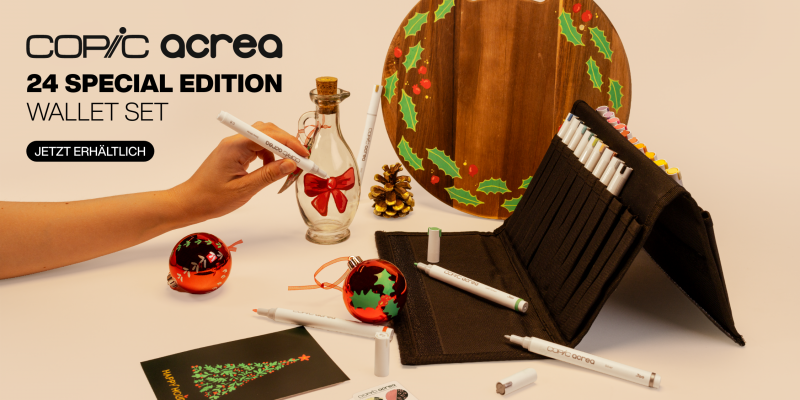 Copic acrea 24 Colours Special Edition Set