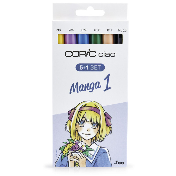 Copic Ciao "5+1"-Set Manga 1