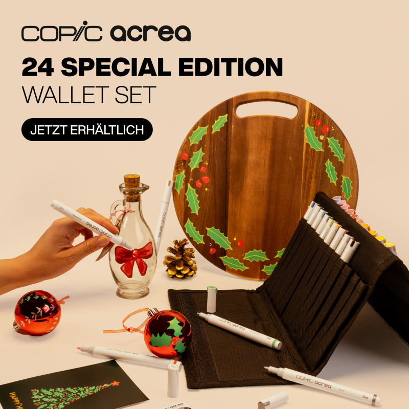 Copic acrea 24 Colours Special Edition Set