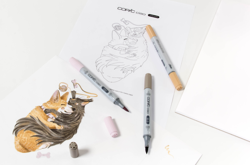 Copic Ciao Marker Set LAYER & MIX – 3 Farben  Produktbild-Vorschau 9