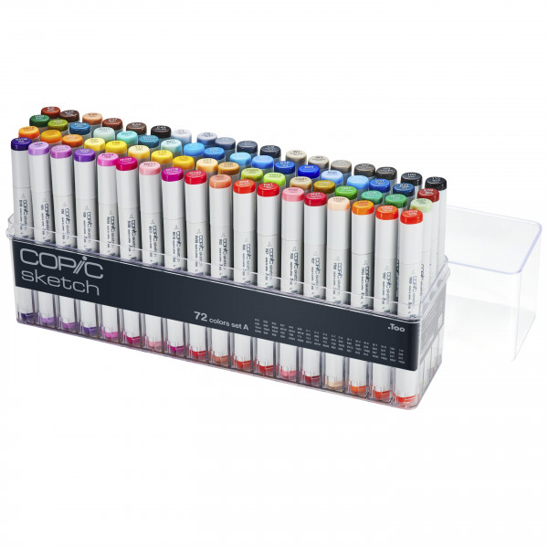 Copic Sketch Set A, 72 Stk. | COPIC (english)