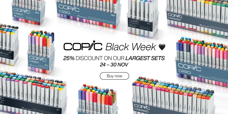 Copic Black Week