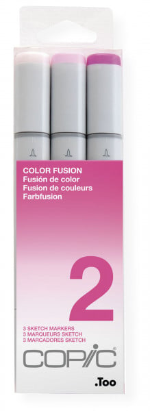 Copic Sketch Set "Color Fusion 2", 3 pcs