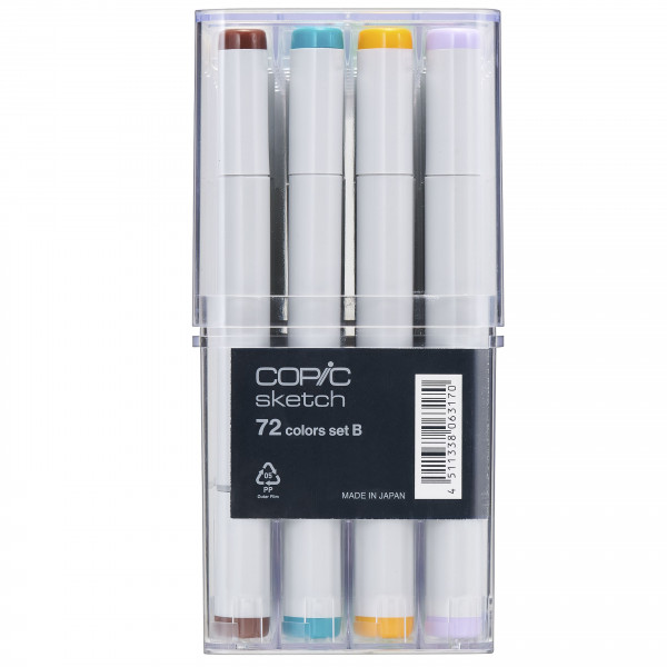 Copic Sketch Set B, 72 Stk. | COPIC Onlineshop