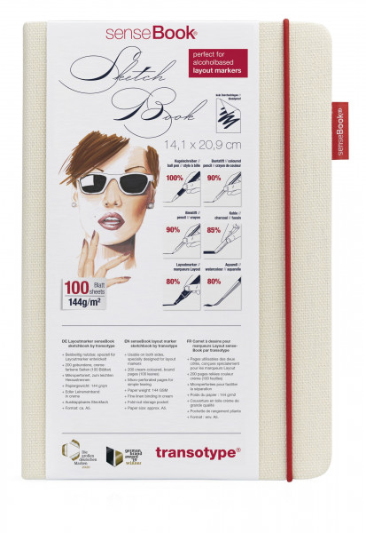 transotype senseBook Sketchbook, A5