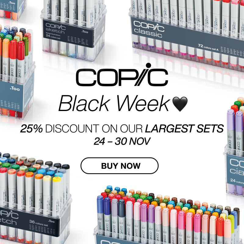 Copic Black Week