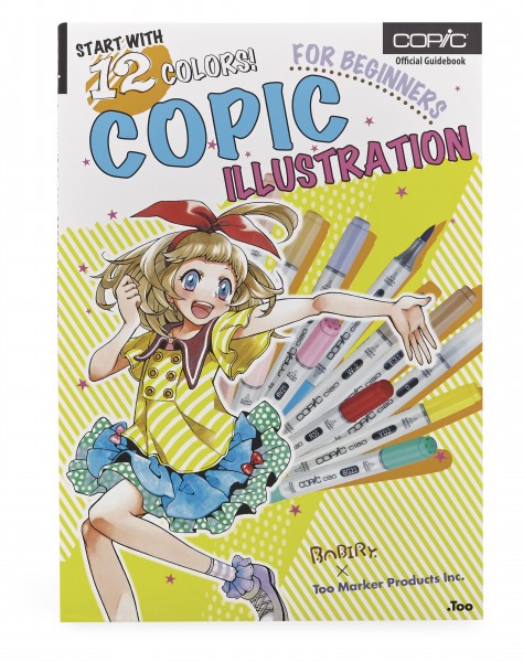 Copic Start with 12 colors, Copic Illustration Buch, englisch