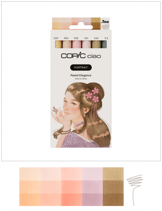 Copic Ciao Portrait Collection