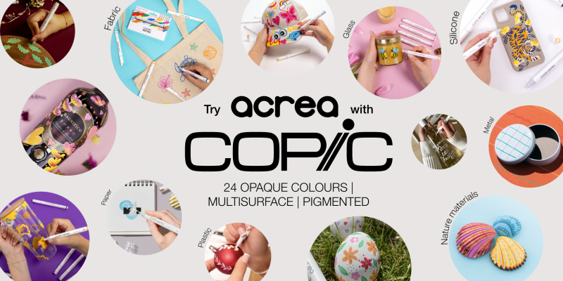 Copic acrea Paint Markers